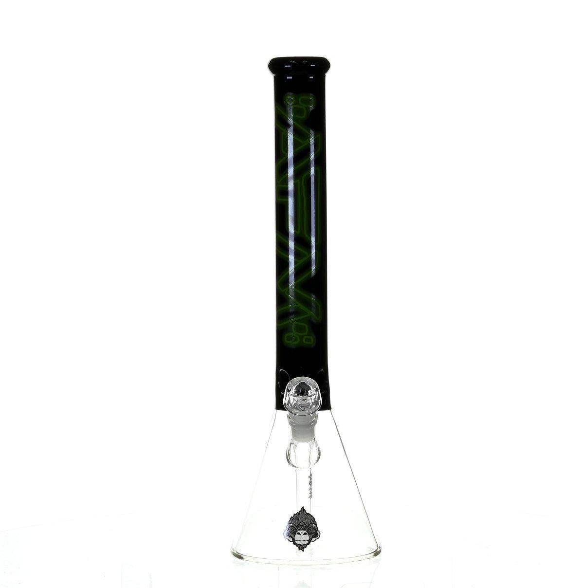 AFM 18" BEAKER BLACK/GREEN COLOR ACCENT