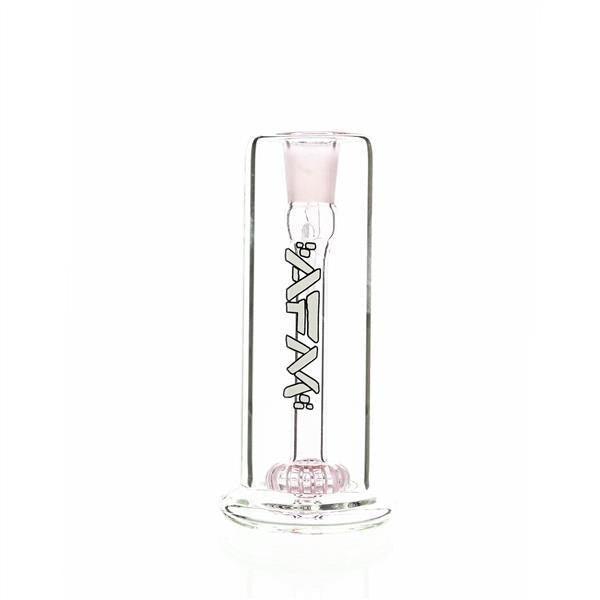 AFM Showerhead 90 degree 18 mm Pink Ashcatcher close-up - Smoke Spot Glass