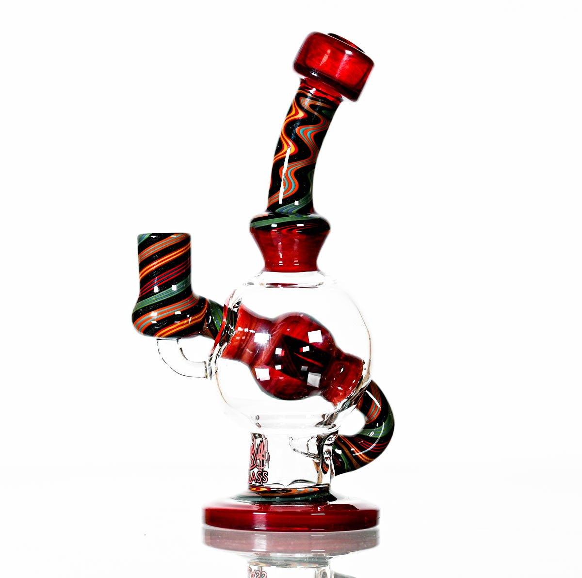 AUGY BALL RED WORKED