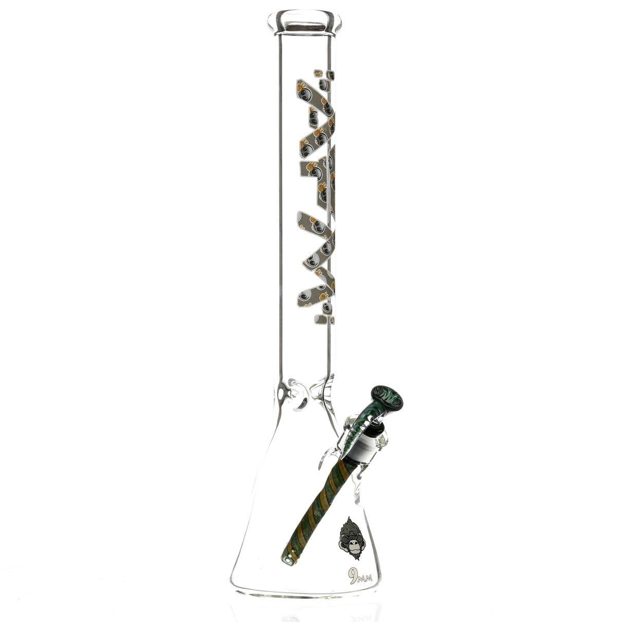AFM 21" BEAKER 9MM EMOJI ALIEN - Smoke Spot Smoke Shop
