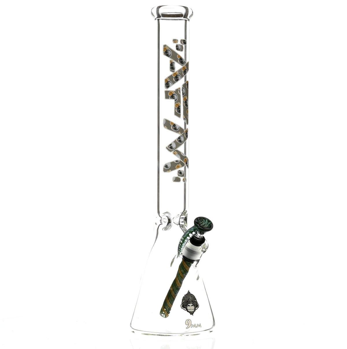 AFM 21" BEAKER 9MM EMOJI ALIEN - Smoke Spot Smoke Shop