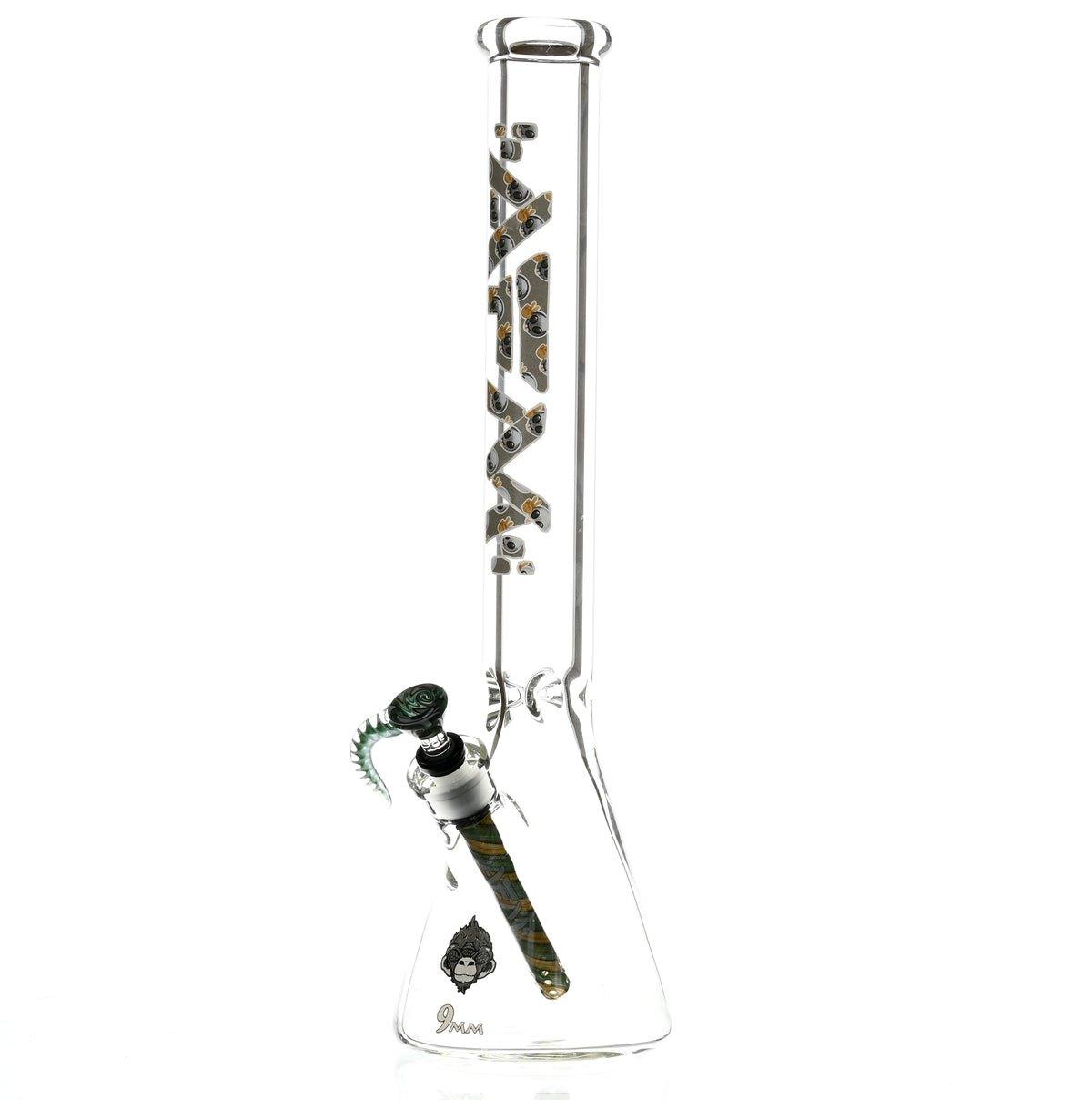 AFM 21" BEAKER 9MM EMOJI ALIEN - Smoke Spot Smoke Shop