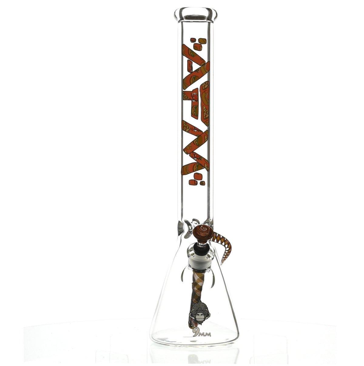 AFM 21" BEAKER 9MM PIZZA - Smoke Spot Smoke Shop