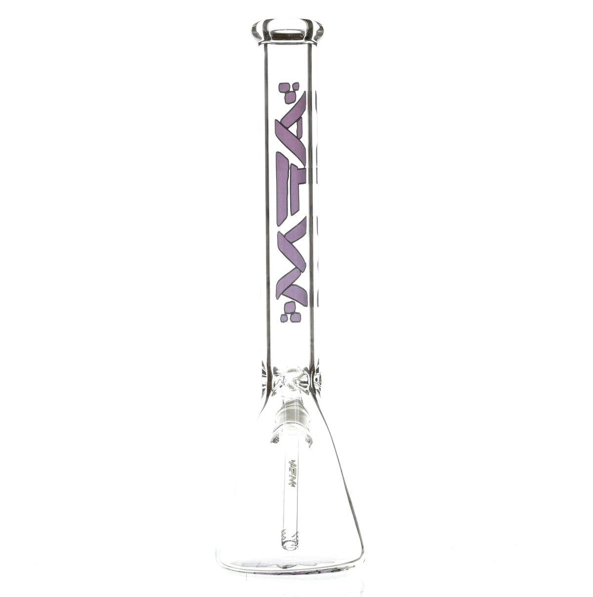 AFM 21" BEAKER 9MM PURPLE LOGO - Smoke Spot Smoke Shop