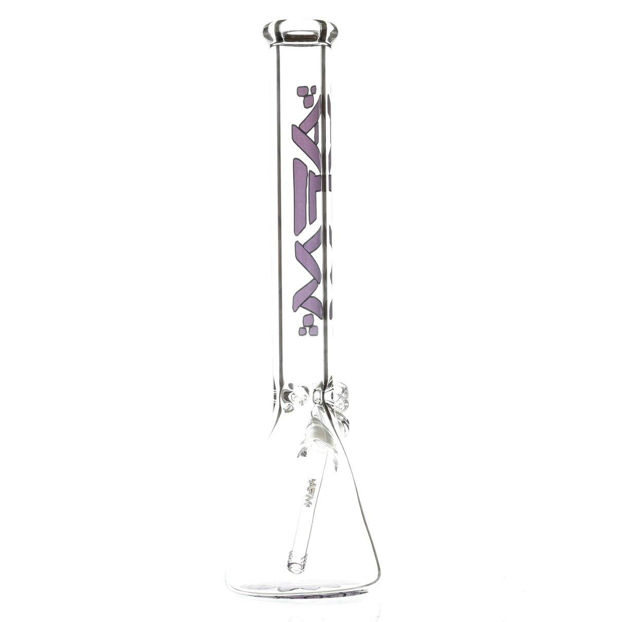 AFM 21" BEAKER 9MM PURPLE LOGO - Smoke Spot Smoke Shop