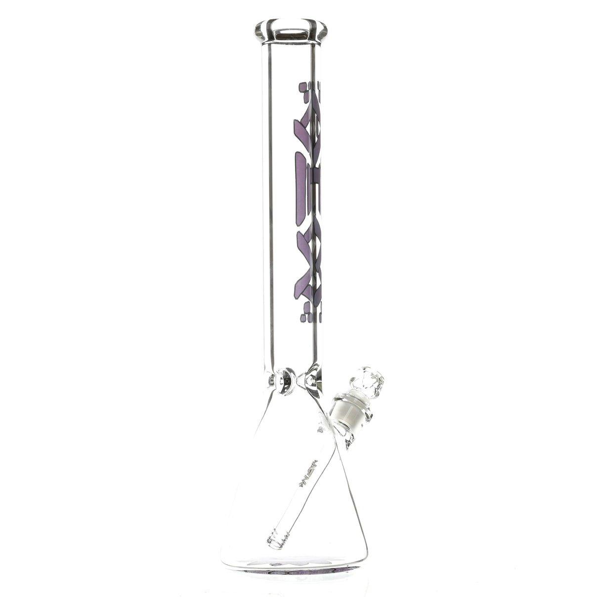 AFM 21" BEAKER 9MM PURPLE LOGO - Smoke Spot Smoke Shop