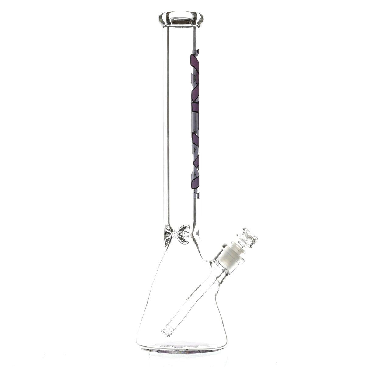 AFM 21" BEAKER 9MM PURPLE LOGO - Smoke Spot Smoke Shop