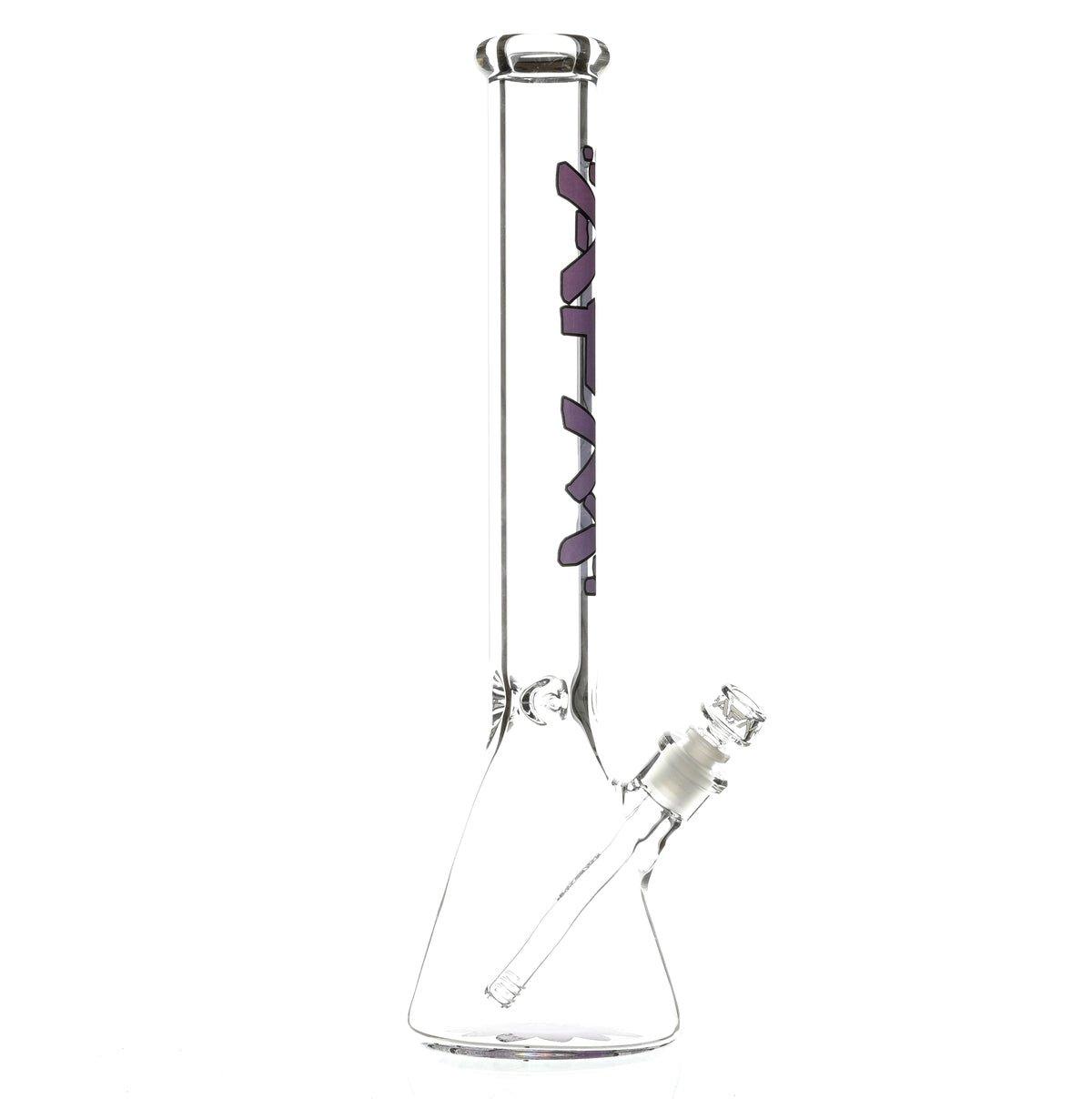 AFM 21" BEAKER 9MM PURPLE LOGO - Smoke Spot Smoke Shop