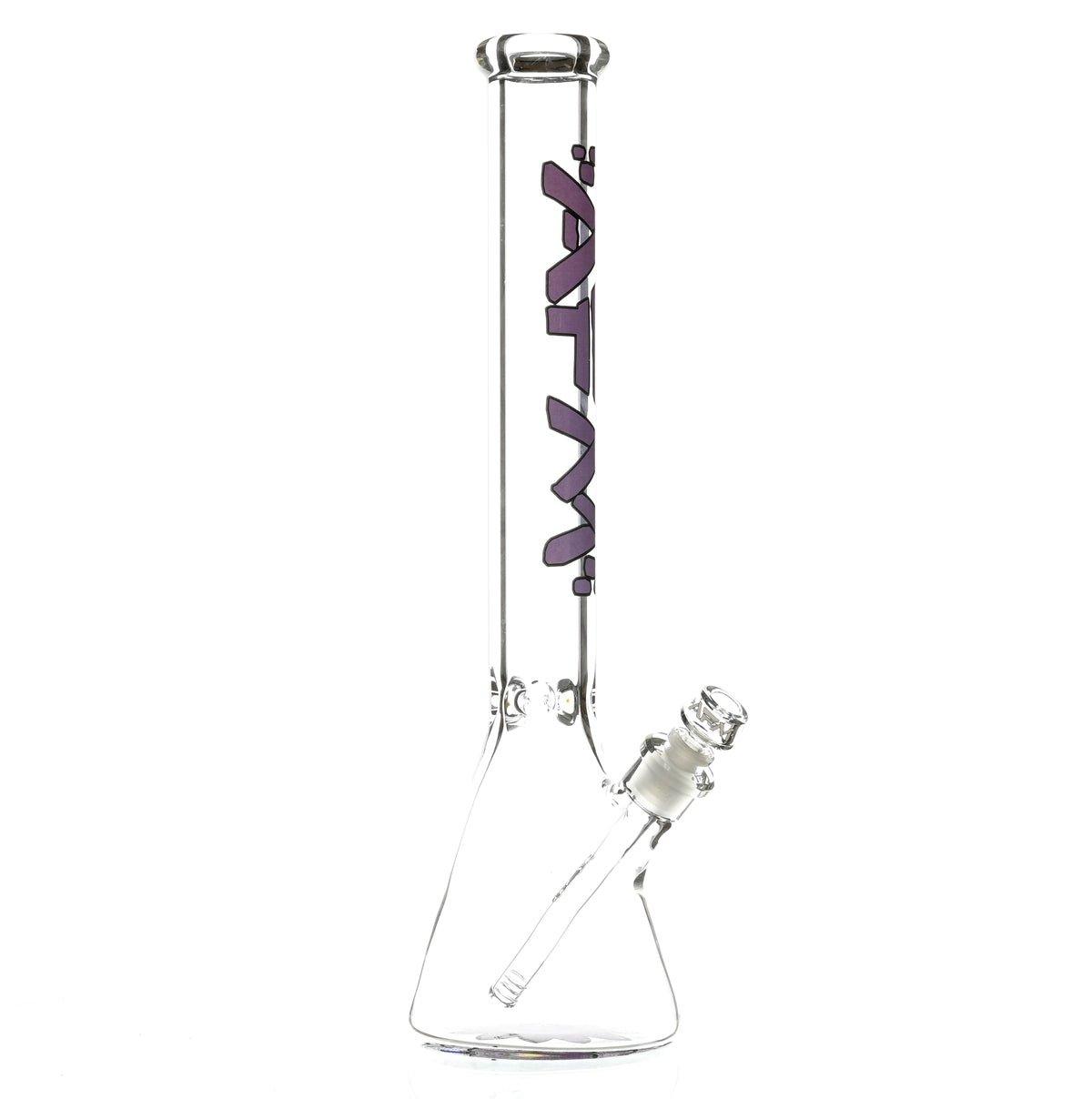 AFM 21" BEAKER 9MM PURPLE LOGO - Smoke Spot Smoke Shop