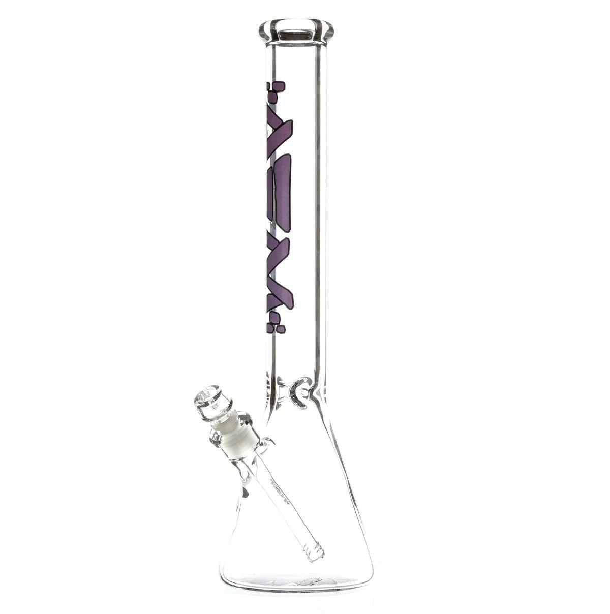 AFM 21" BEAKER 9MM PURPLE LOGO - Smoke Spot Smoke Shop