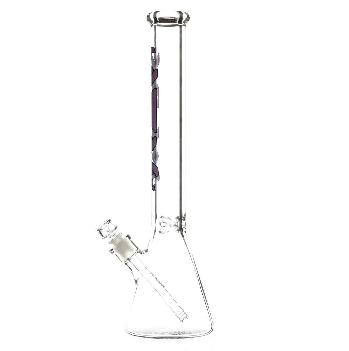 AFM 21" BEAKER 9MM PURPLE LOGO - Smoke Spot Smoke Shop