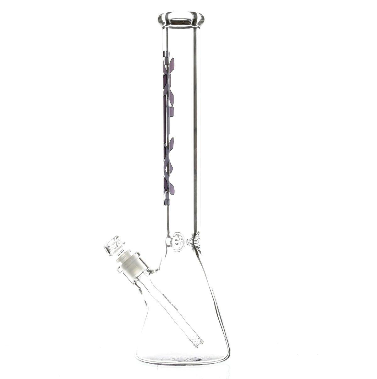 AFM 21" BEAKER 9MM PURPLE LOGO - Smoke Spot Smoke Shop