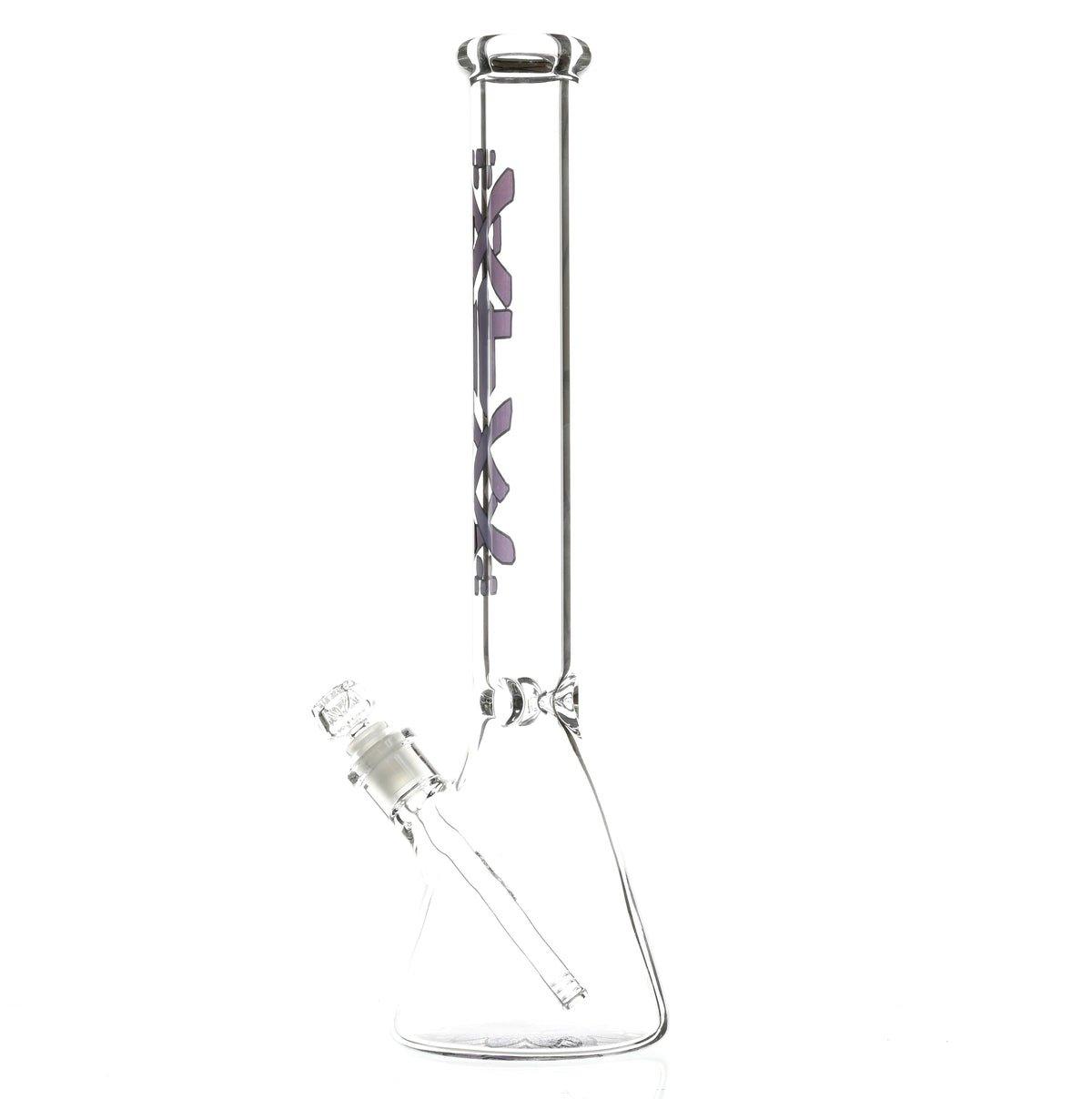 AFM 21" BEAKER 9MM PURPLE LOGO - Smoke Spot Smoke Shop