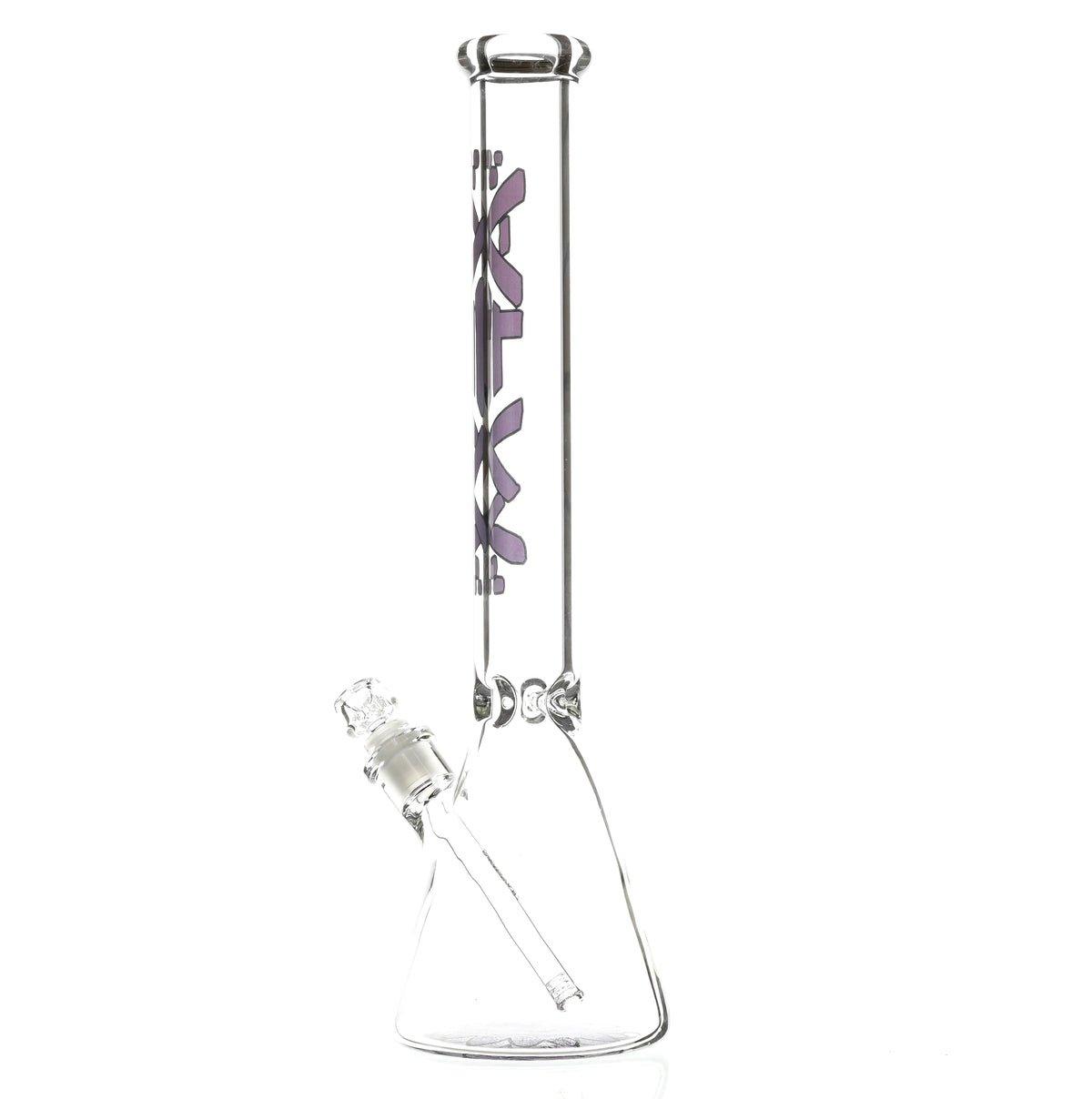 AFM 21" BEAKER 9MM PURPLE LOGO - Smoke Spot Smoke Shop