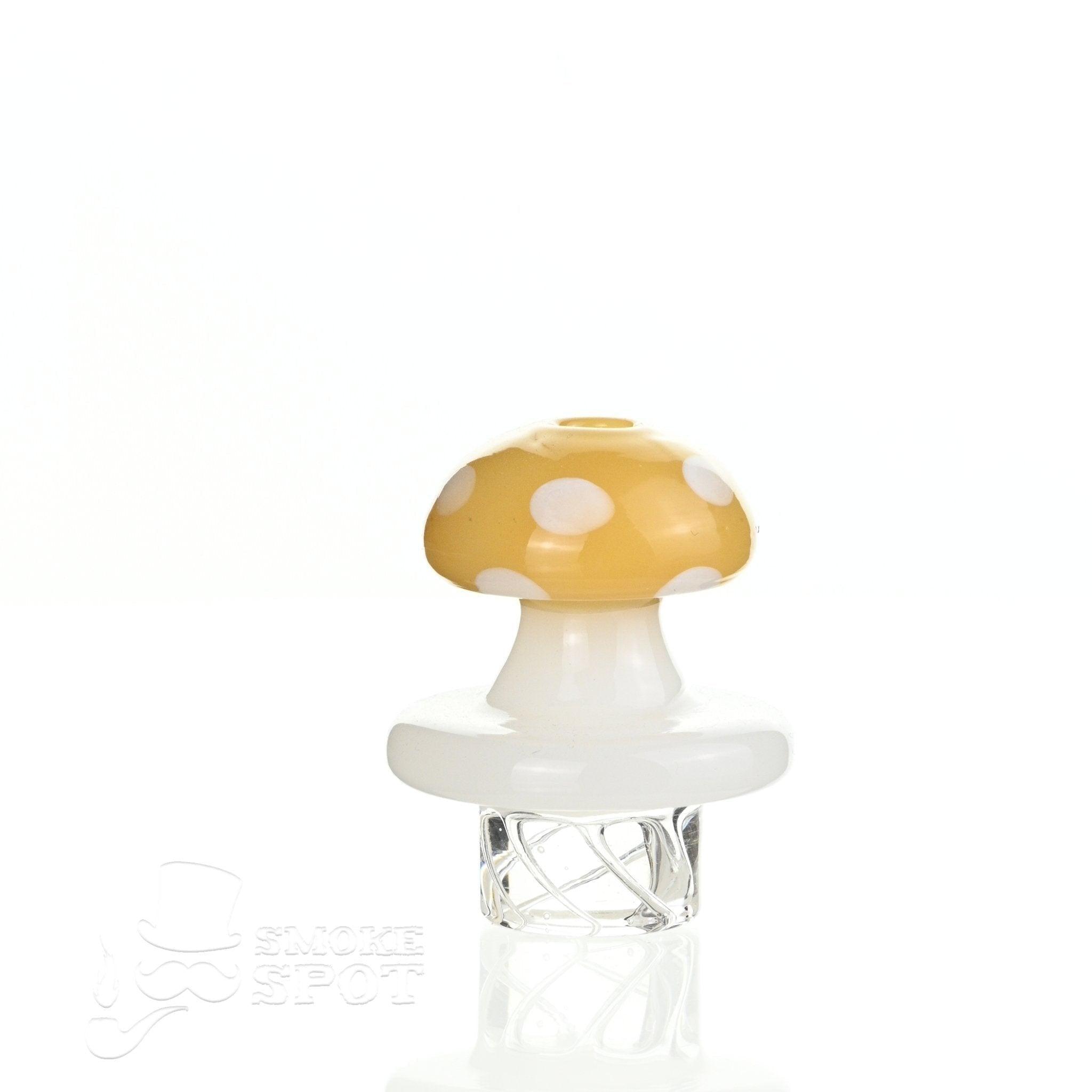 AFM Marshmellow Spinner Cap Yellow - Stylish Yellow Glass Carb Cap