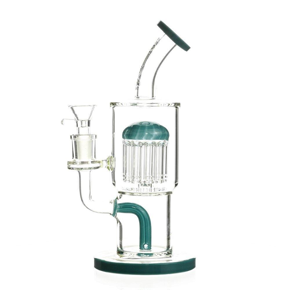 AFM Rainforts Burgundy Rig on display at Smoke Spot Glass