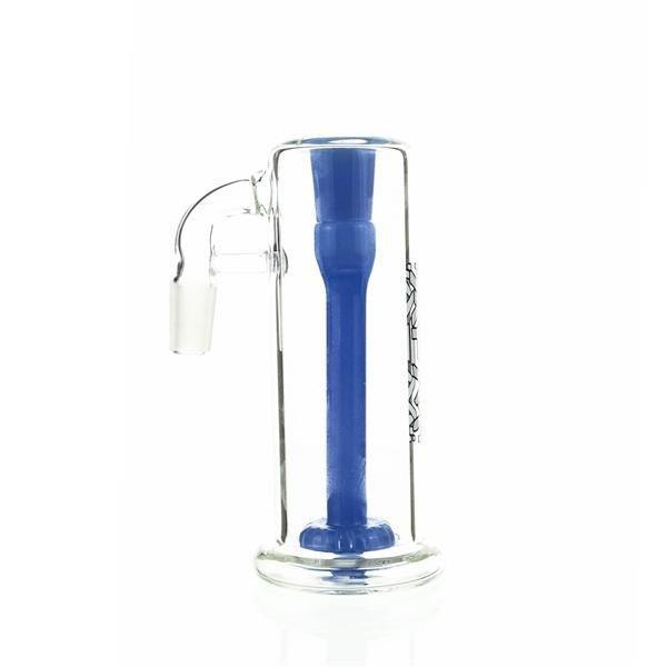 AFM Showerhead 90 degree 18 mm Ashcatcher milky purple - Smoke Spot Smoke Shop