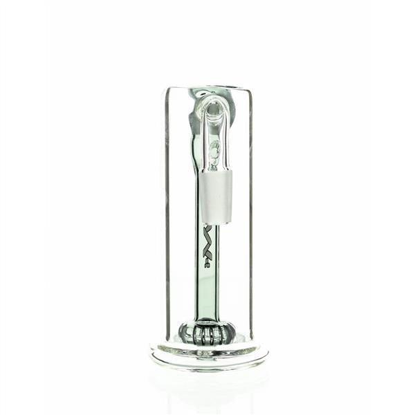 Side view of AFM Showerhead 90 Degree 18 mm Ashcatcher Glass Piece