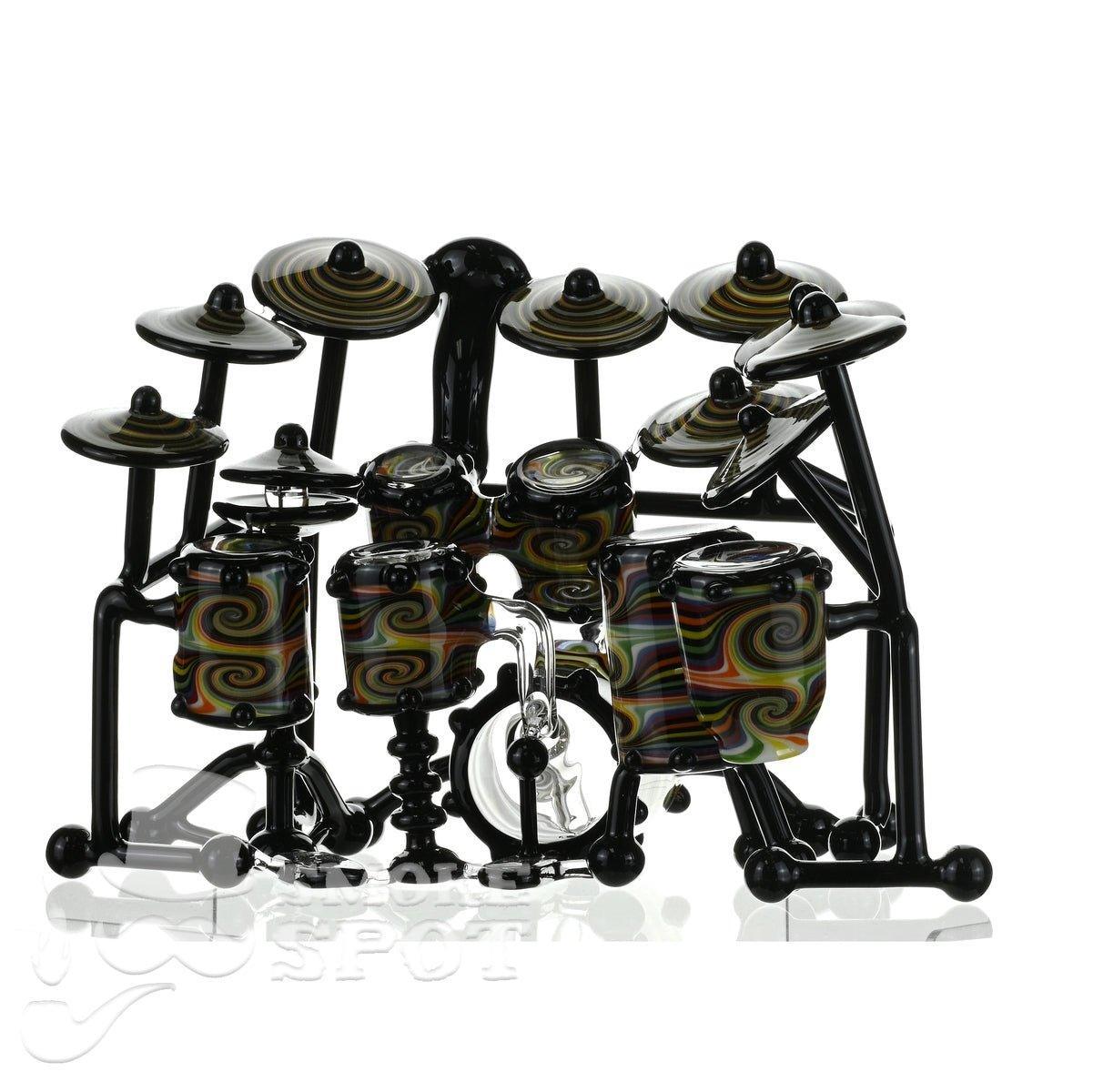 AJ Roberts Double Rainbow drum set rig from the fantasy series - Smoke Spot Smoke Shop