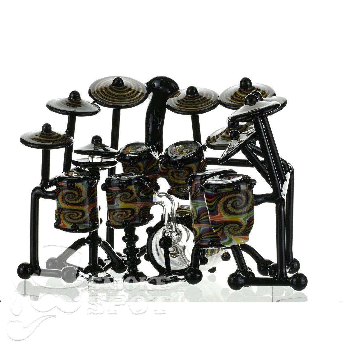 AJ Roberts Double Rainbow drum set rig from the fantasy series - Smoke Spot Smoke Shop