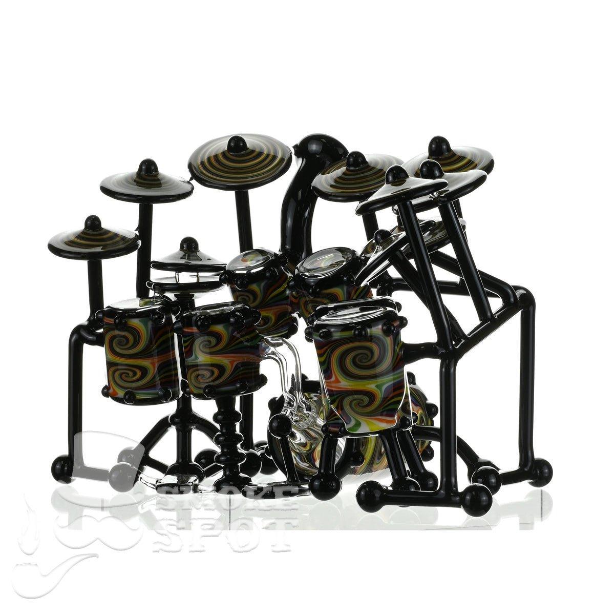 AJ Roberts Double Rainbow drum set rig from the fantasy series - Smoke Spot Smoke Shop