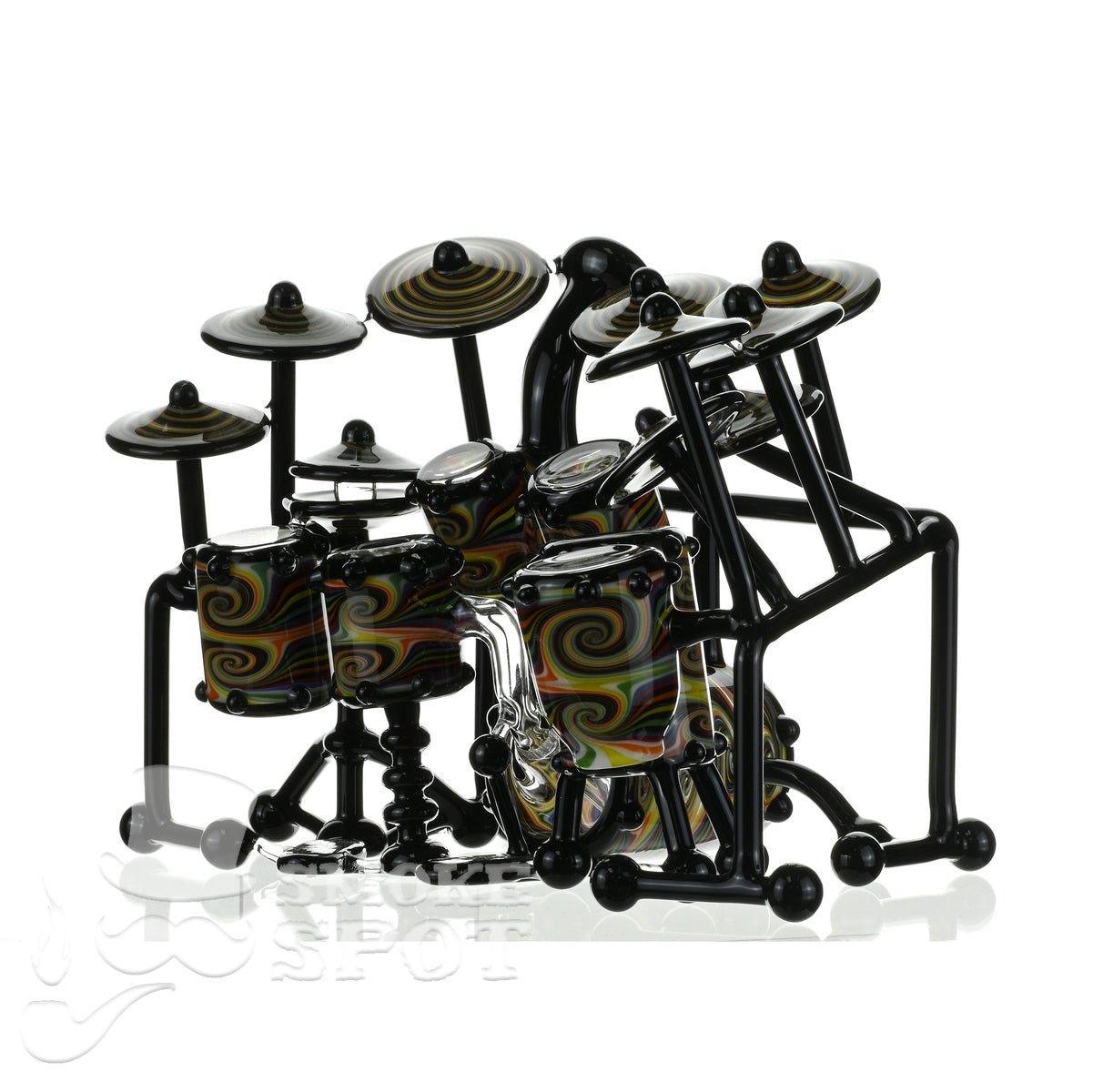 AJ Roberts Double Rainbow drum set rig from the fantasy series - Smoke Spot Smoke Shop