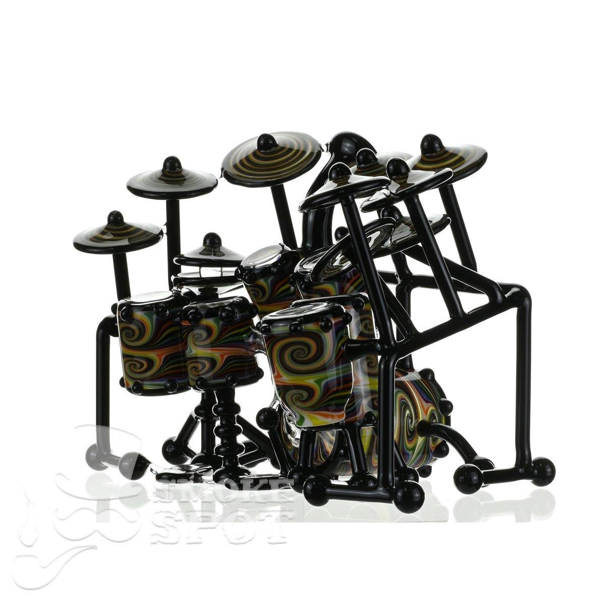 AJ Roberts Double Rainbow drum set rig from the fantasy series - Smoke Spot Smoke Shop