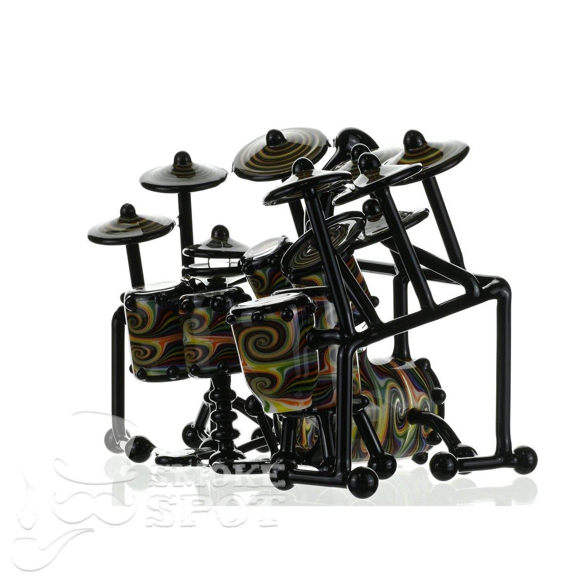 AJ Roberts Double Rainbow drum set rig from the fantasy series - Smoke Spot Smoke Shop