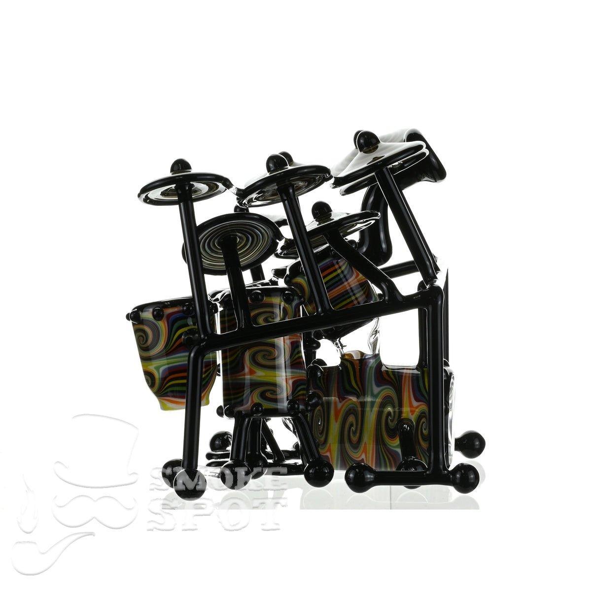 AJ Roberts Double Rainbow drum set rig from the fantasy series - Smoke Spot Smoke Shop