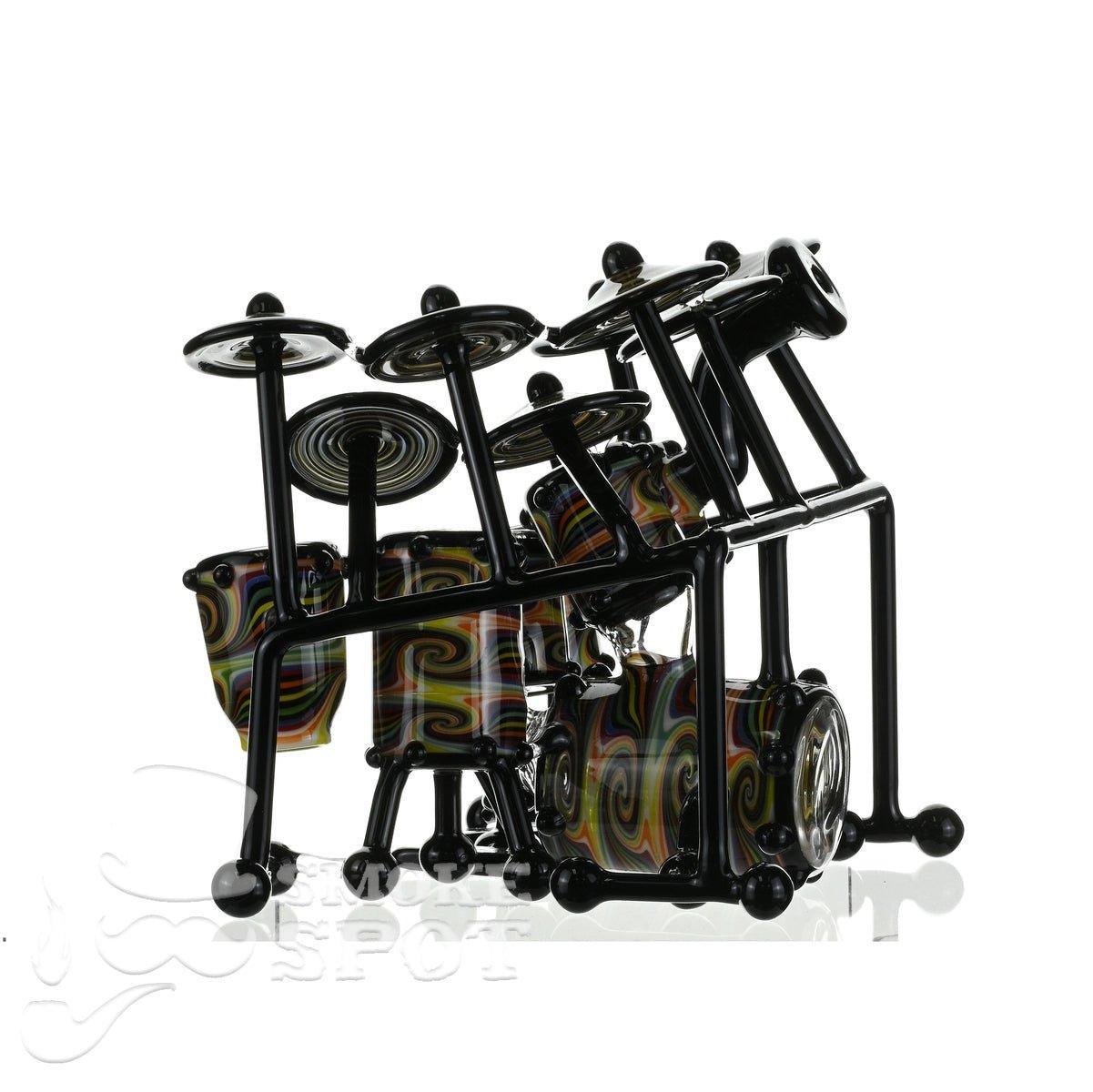 AJ Roberts Double Rainbow drum set rig from the fantasy series - Smoke Spot Smoke Shop