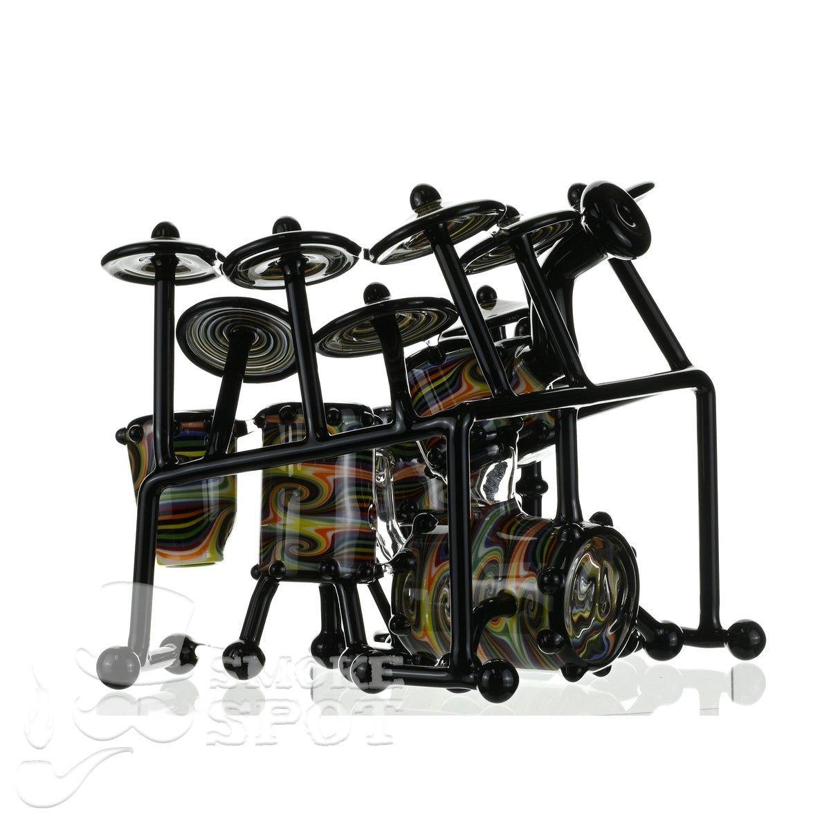 AJ Roberts Double Rainbow drum set rig from the fantasy series - Smoke Spot Smoke Shop