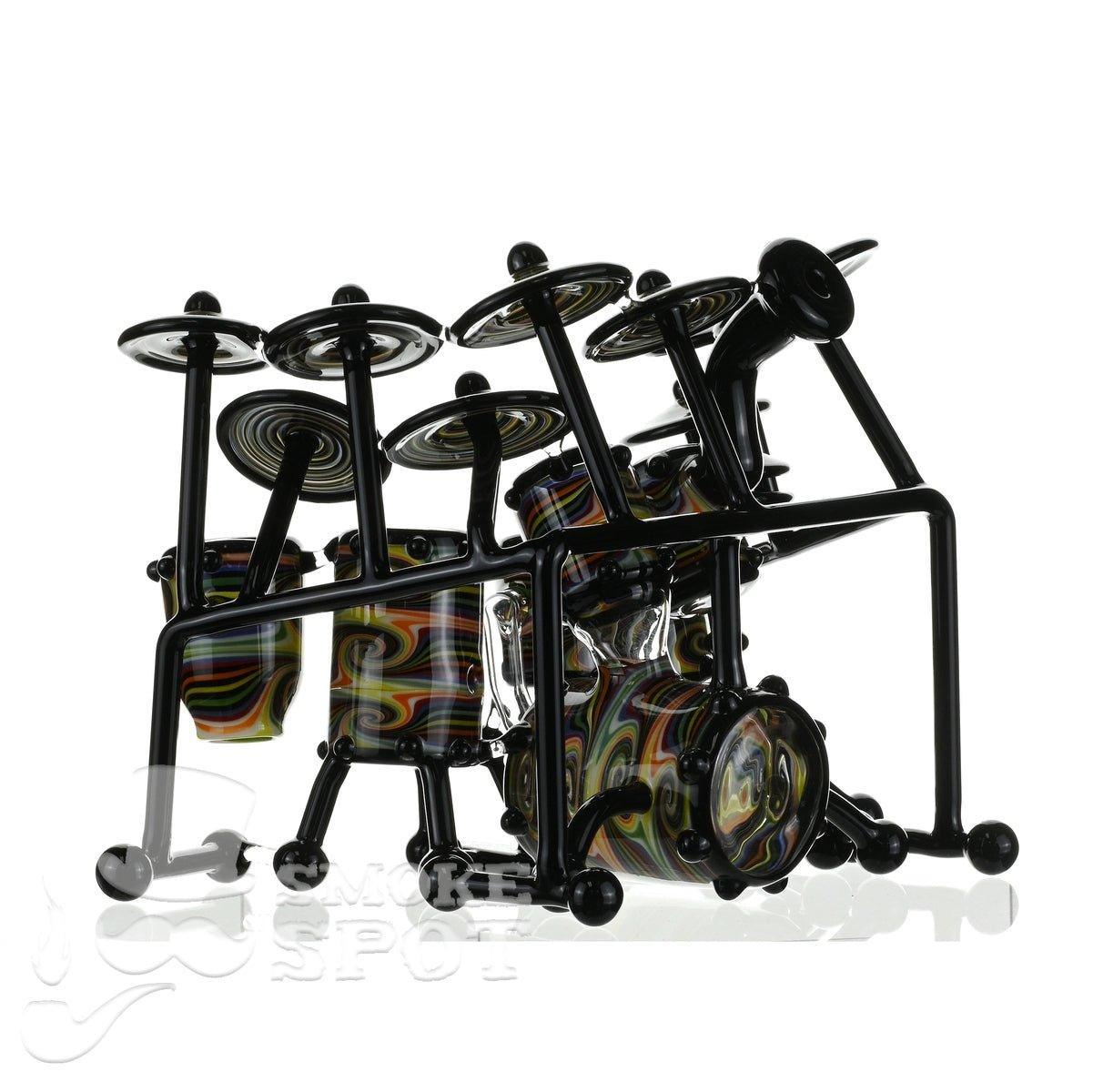 AJ Roberts Double Rainbow drum set rig from the fantasy series - Smoke Spot Smoke Shop