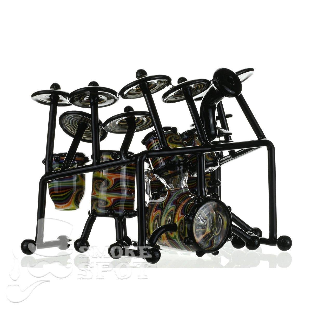AJ Roberts Double Rainbow drum set rig from the fantasy series - Smoke Spot Smoke Shop