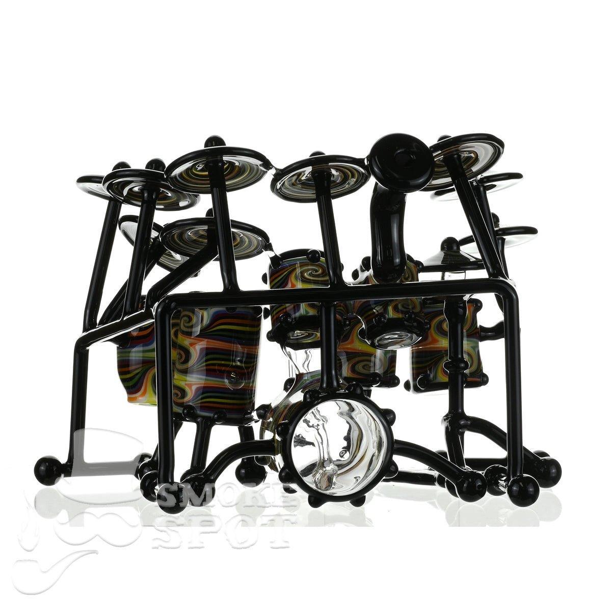 AJ Roberts Double Rainbow drum set rig from the fantasy series - Smoke Spot Smoke Shop