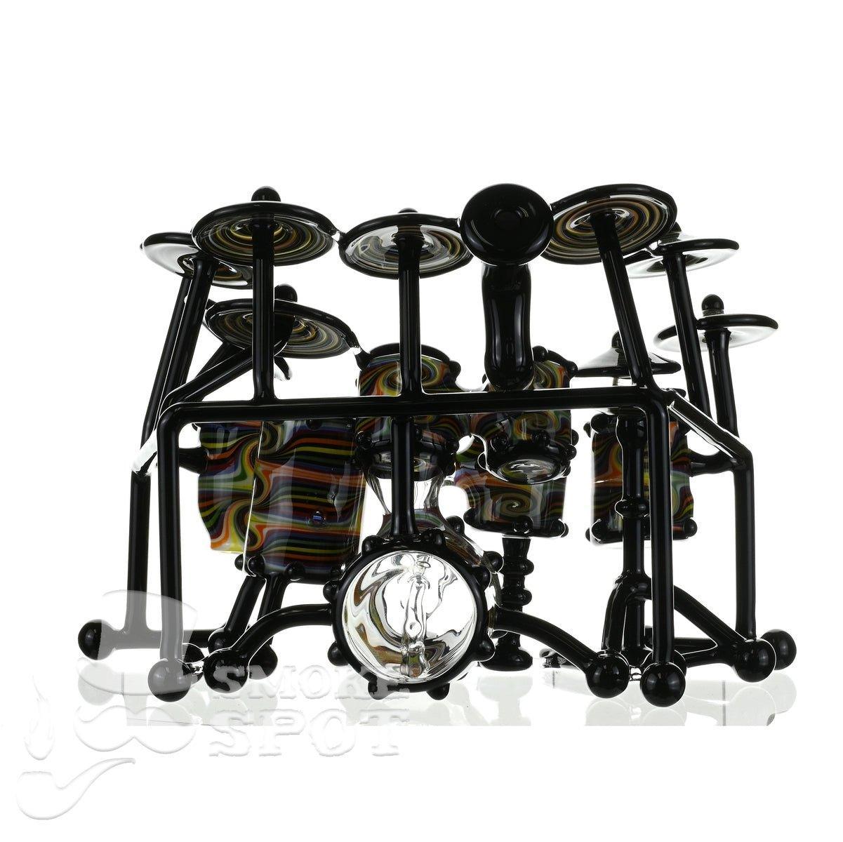 AJ Roberts Double Rainbow drum set rig from the fantasy series - Smoke Spot Smoke Shop