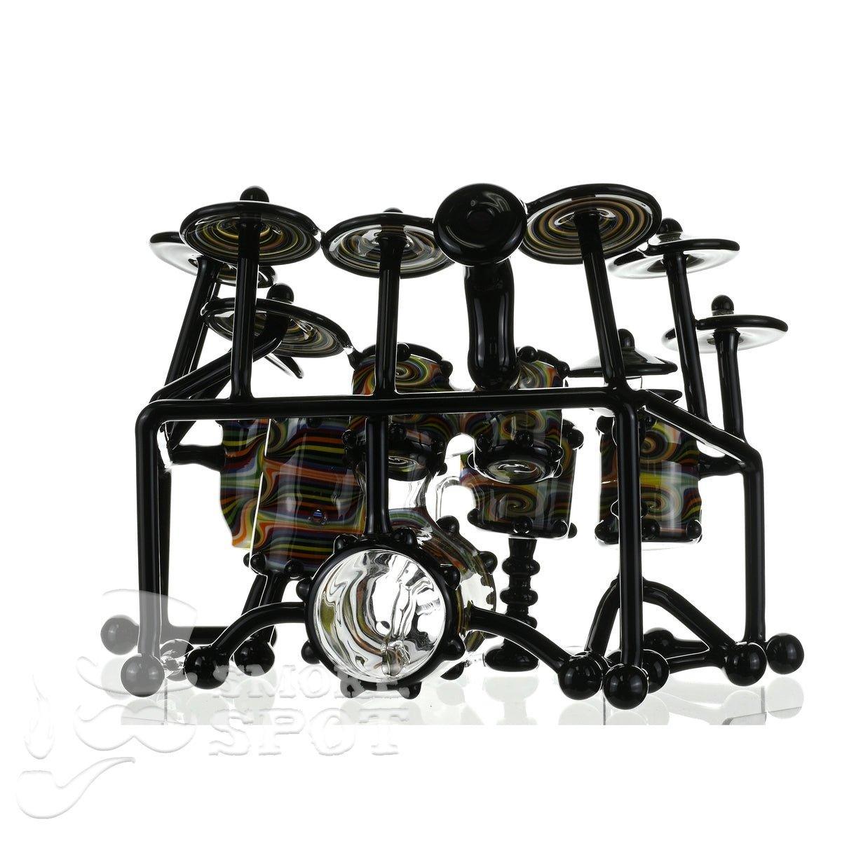 AJ Roberts Double Rainbow drum set rig from the fantasy series - Smoke Spot Smoke Shop