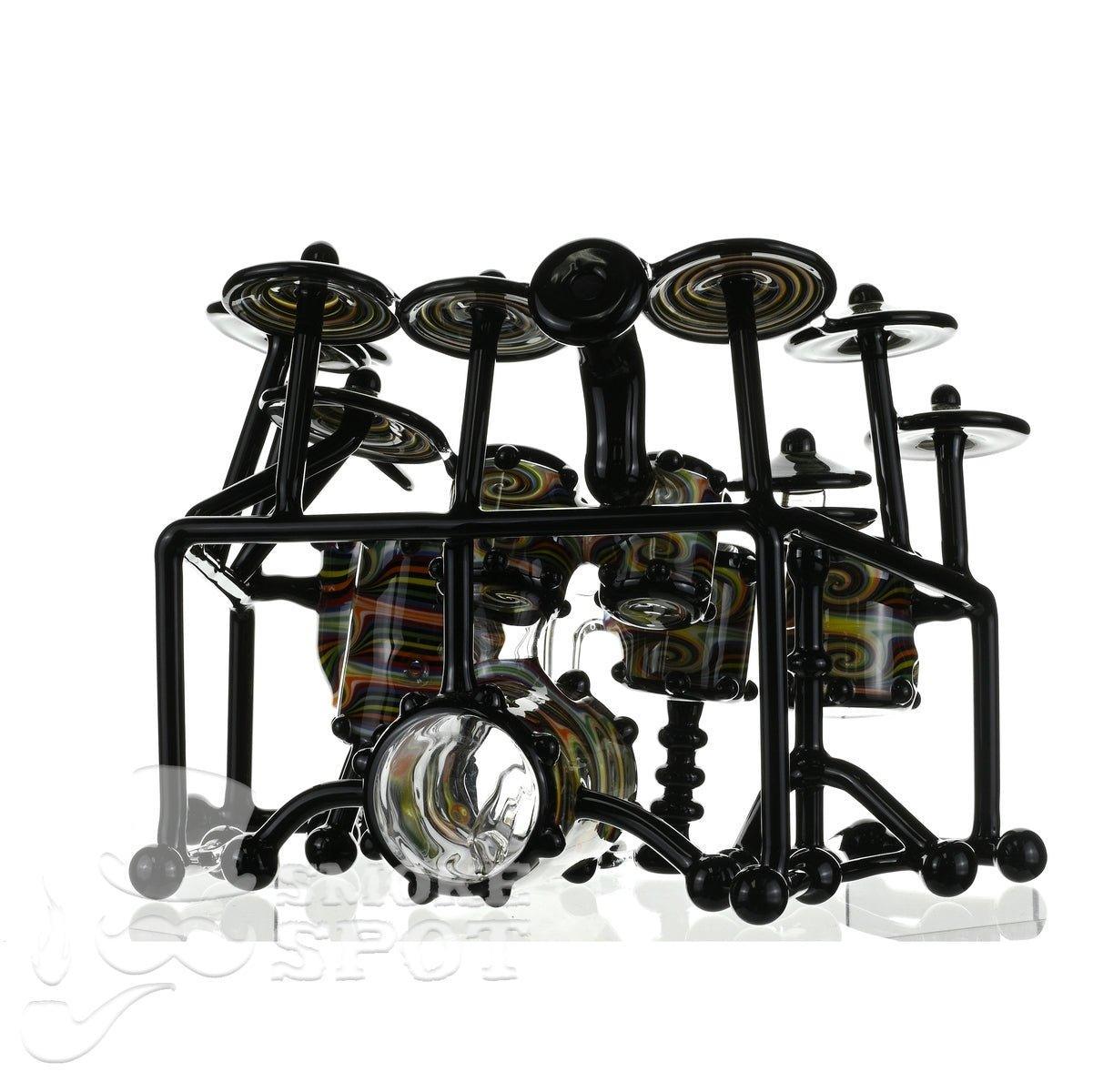 AJ Roberts Double Rainbow drum set rig from the fantasy series - Smoke Spot Smoke Shop