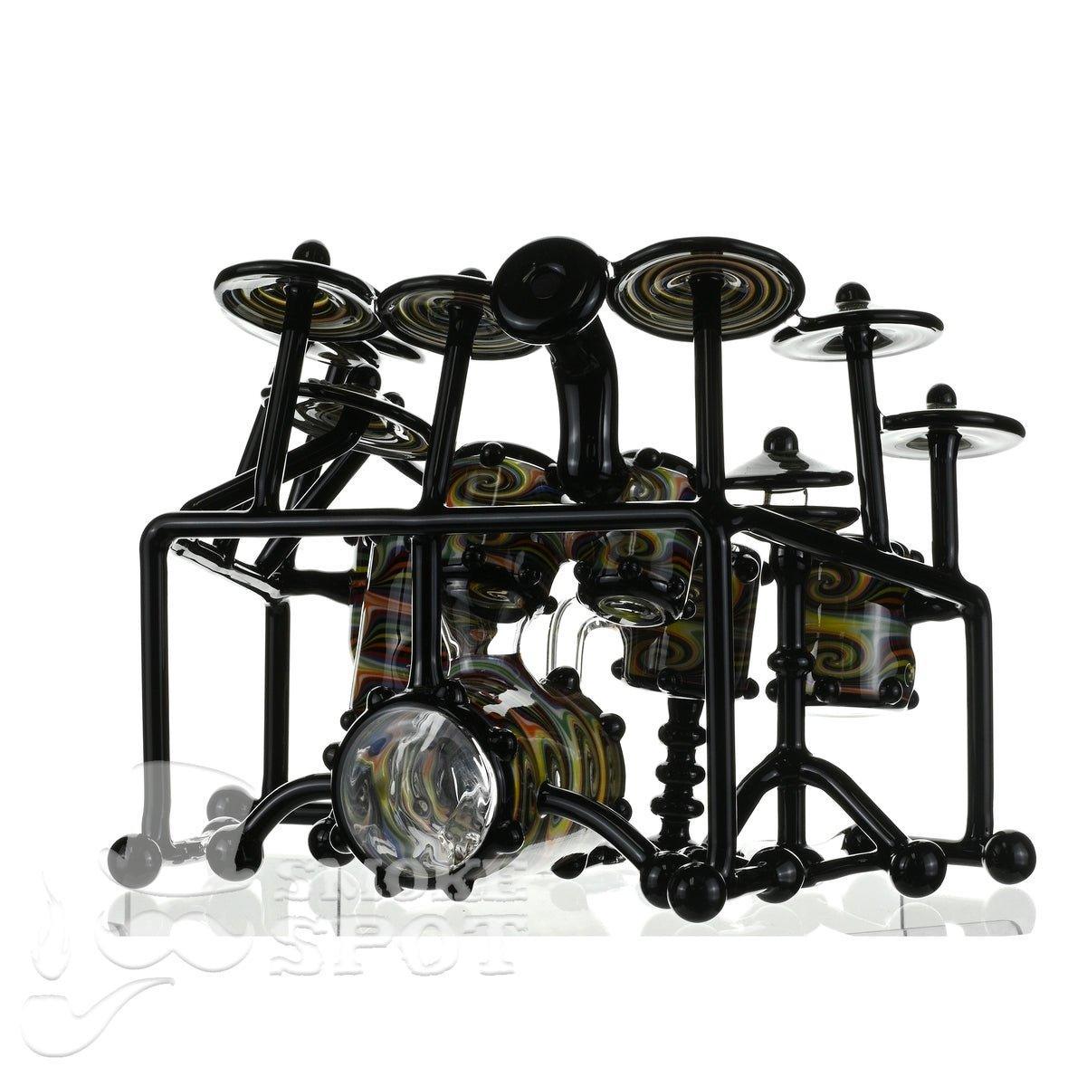 AJ Roberts Double Rainbow drum set rig from the fantasy series - Smoke Spot Smoke Shop
