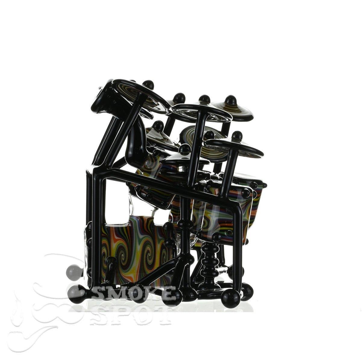 AJ Roberts Double Rainbow drum set rig from the fantasy series - Smoke Spot Smoke Shop