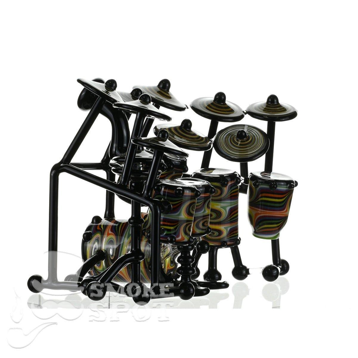 AJ Roberts Double Rainbow drum set rig from the fantasy series - Smoke Spot Smoke Shop