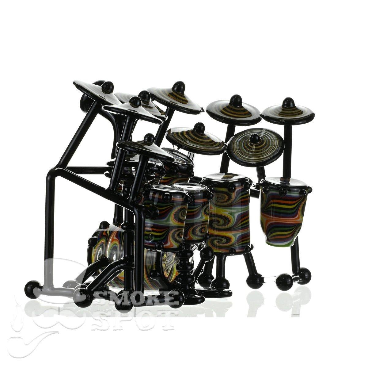 AJ Roberts Double Rainbow drum set rig from the fantasy series - Smoke Spot Smoke Shop