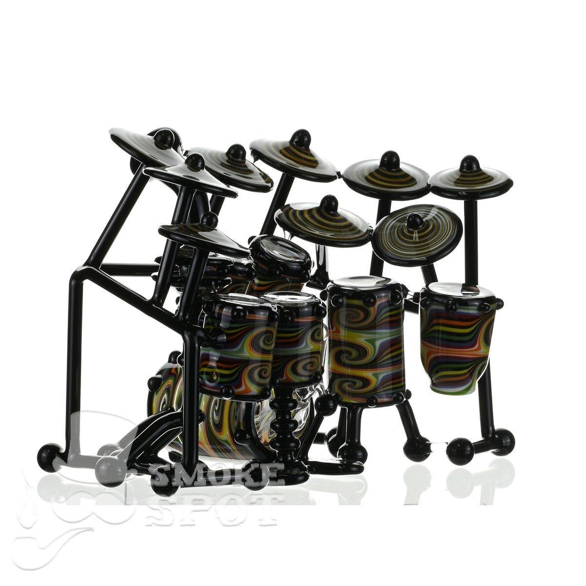 AJ Roberts Double Rainbow drum set rig from the fantasy series - Smoke Spot Smoke Shop