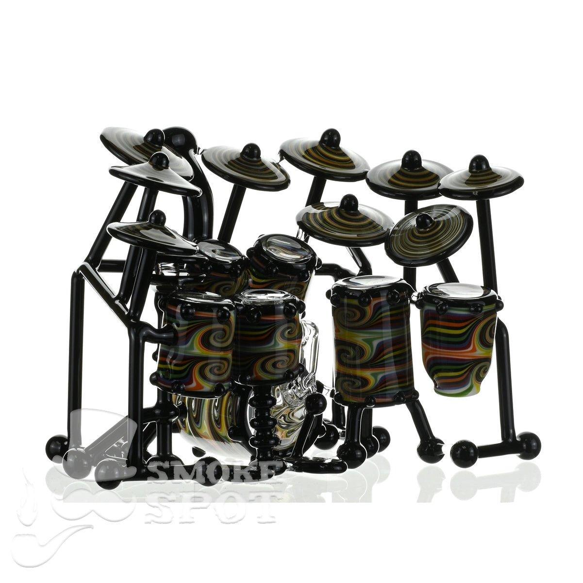 AJ Roberts Double Rainbow drum set rig from the fantasy series - Smoke Spot Smoke Shop