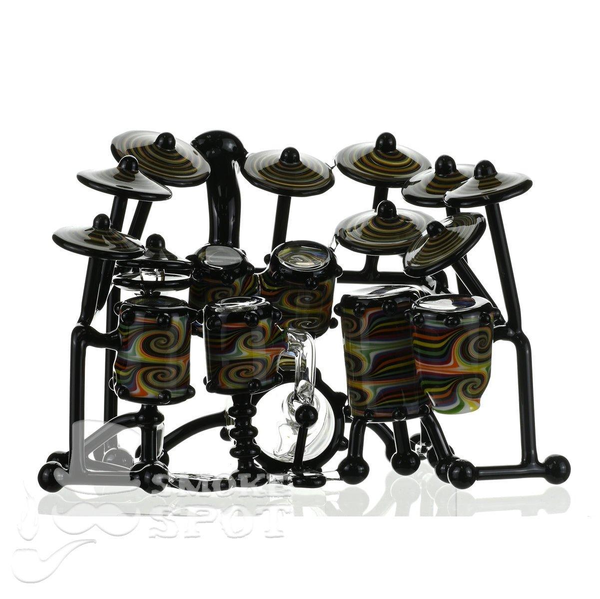 AJ Roberts Double Rainbow drum set rig from the fantasy series - Smoke Spot Smoke Shop