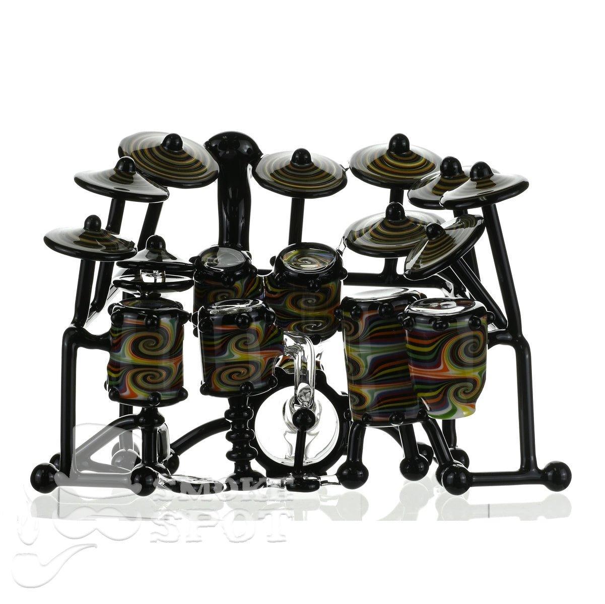 AJ Roberts Double Rainbow drum set rig from the fantasy series - Smoke Spot Smoke Shop