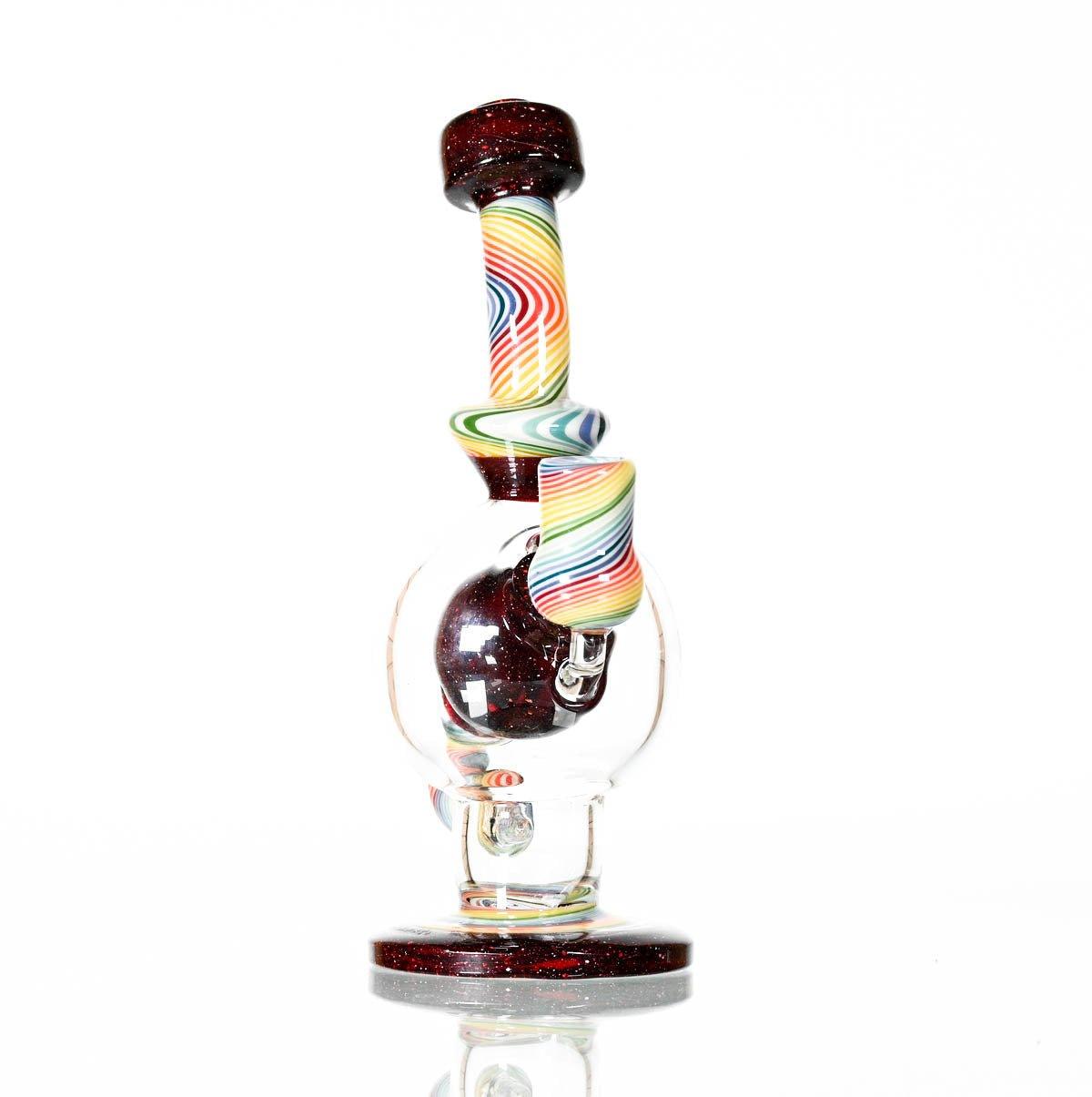 AUGY BALL BURGANDY WORKED - Smoke Spot Smoke Shop