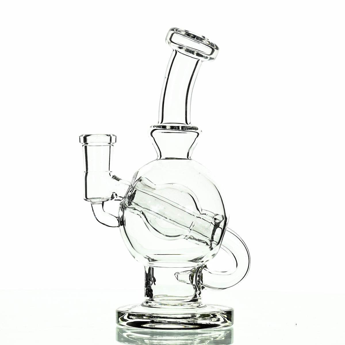 Augy Ball Purple Logo premium handcrafted glass ball rig with 14mm joint