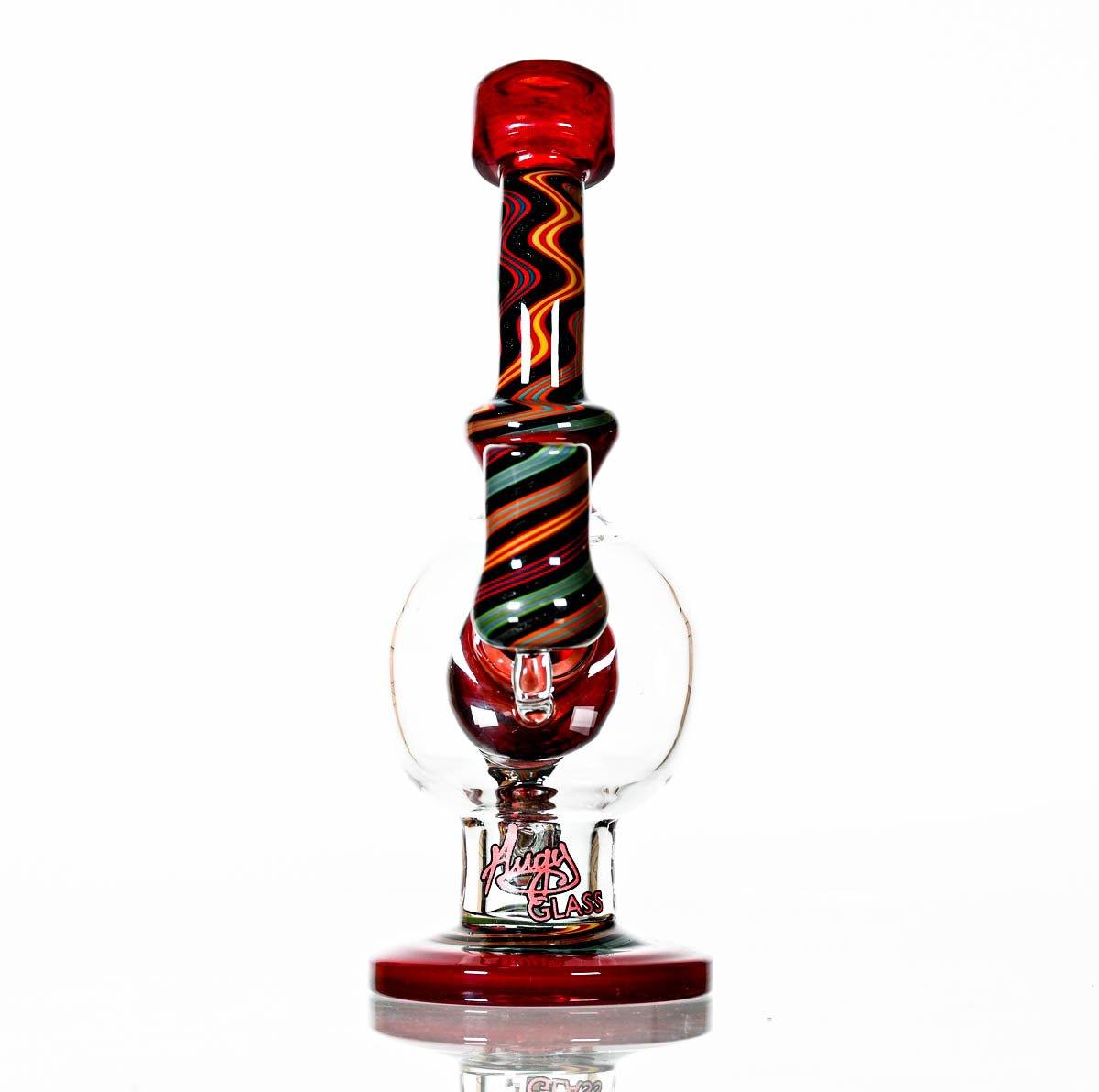 AUGY BALL RED WORKED - Smoke Spot Smoke Shop