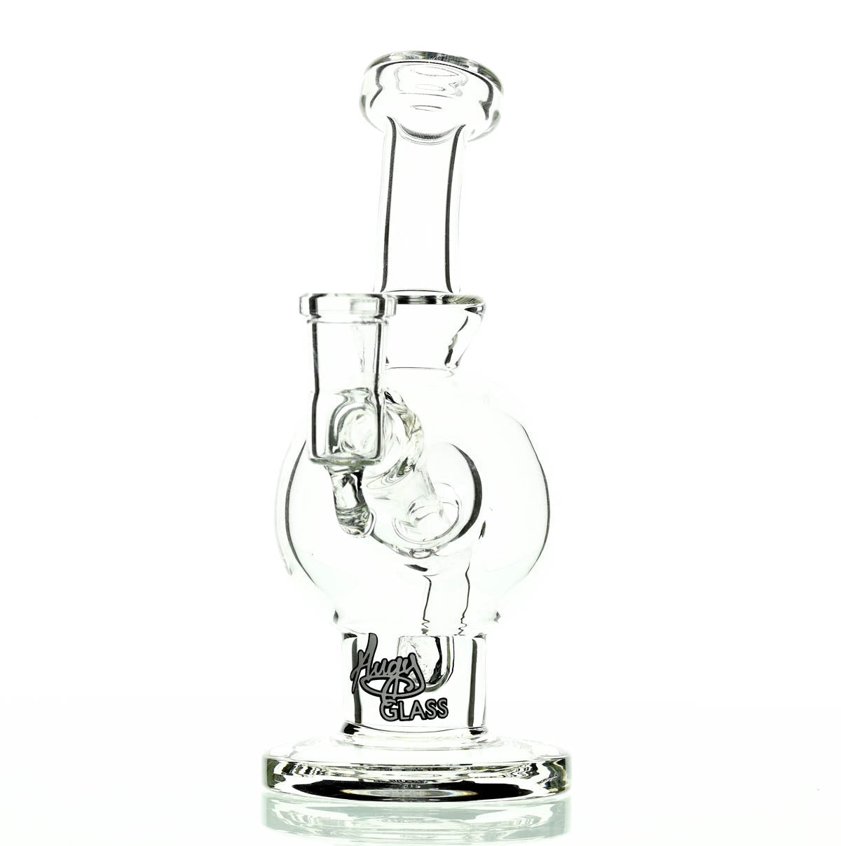 AUGY BALL WHITE LOGO - Smoke Spot Smoke Shop