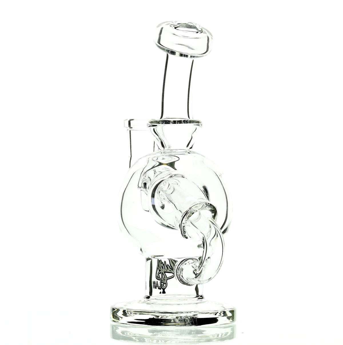 AUGY BALL WHITE LOGO - Smoke Spot Smoke Shop